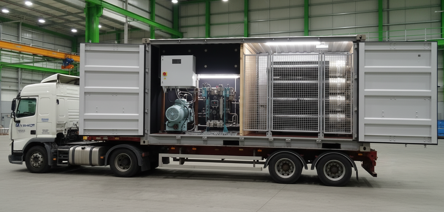 Truck-mounted AirPower Station