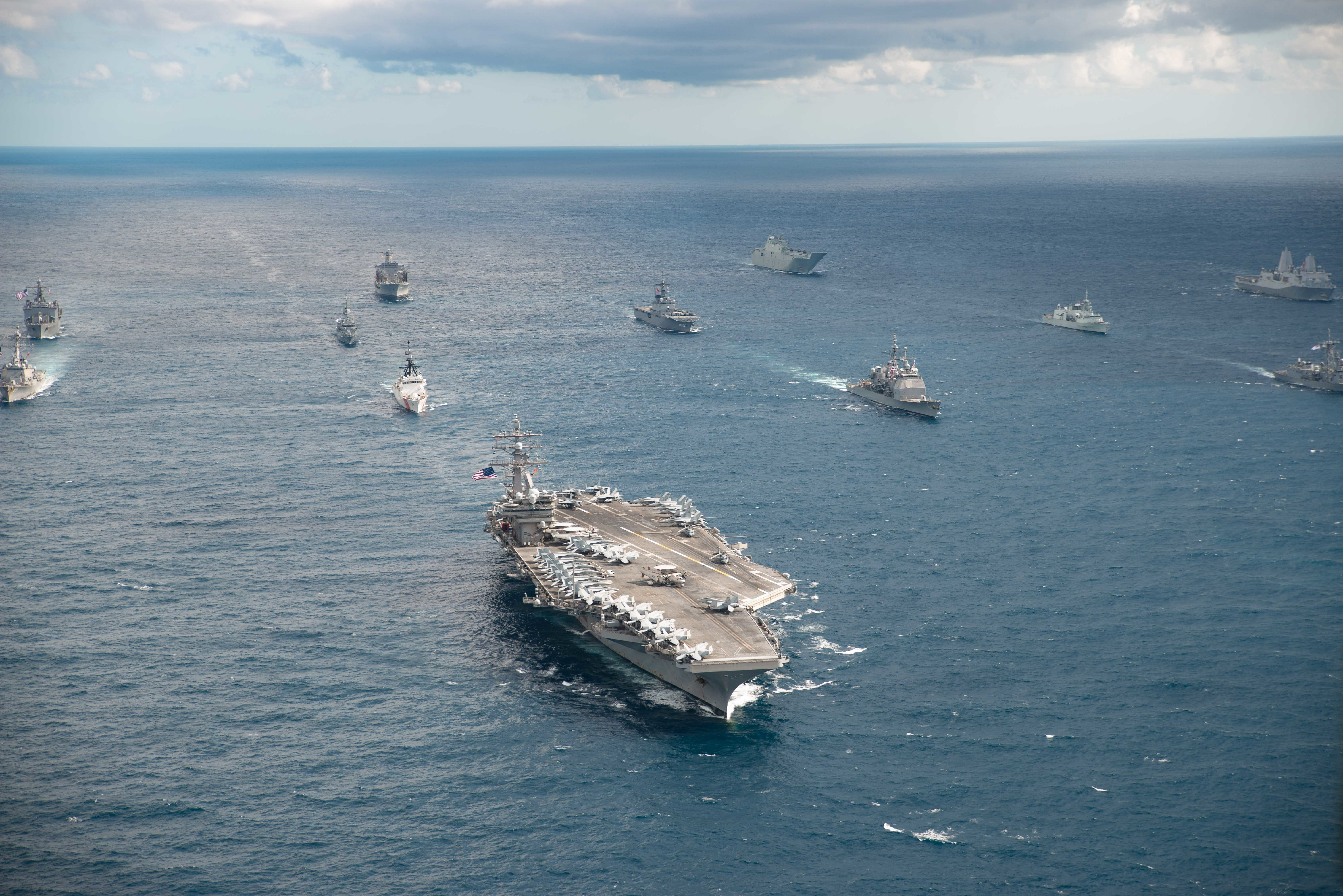 Naval defense operations powered by AirPower Station for maritime and shipboard applications